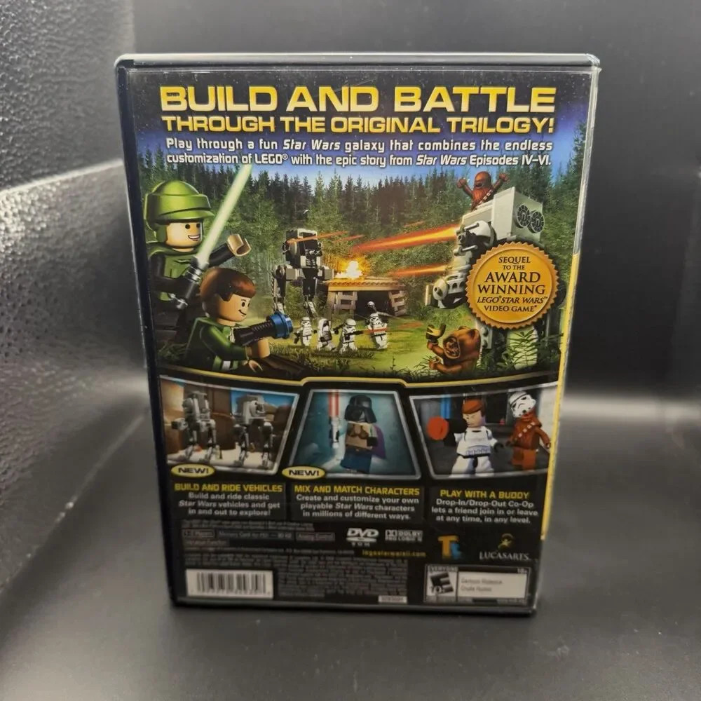 LEGO Star Wars II The Original Trilogy PlayStation 2 PS2 Game CIB